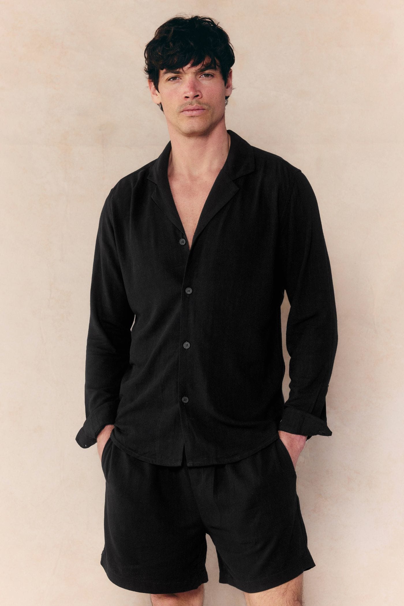 Cami Linen Short - Black