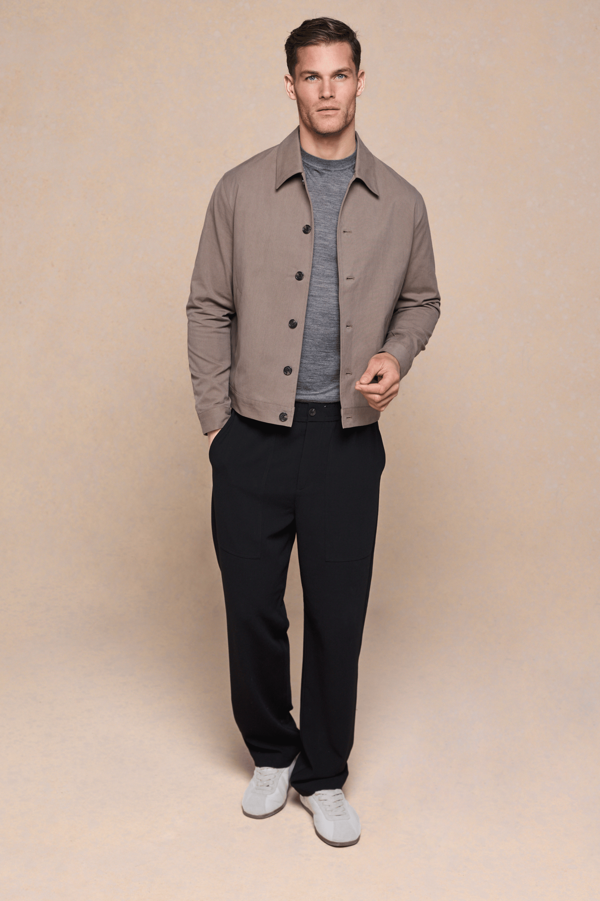 Riccardo Jacket - Taupe