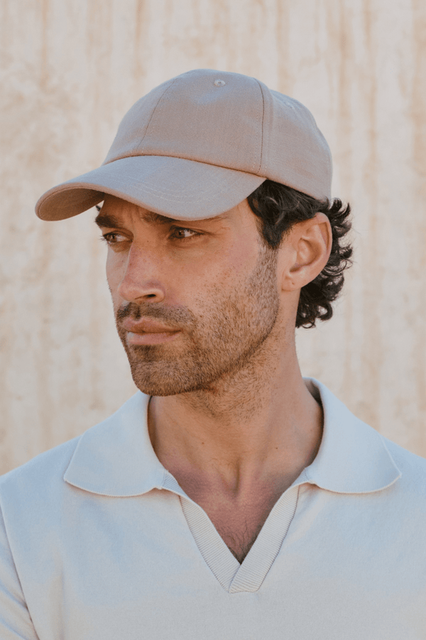 Linen Cap - Beige