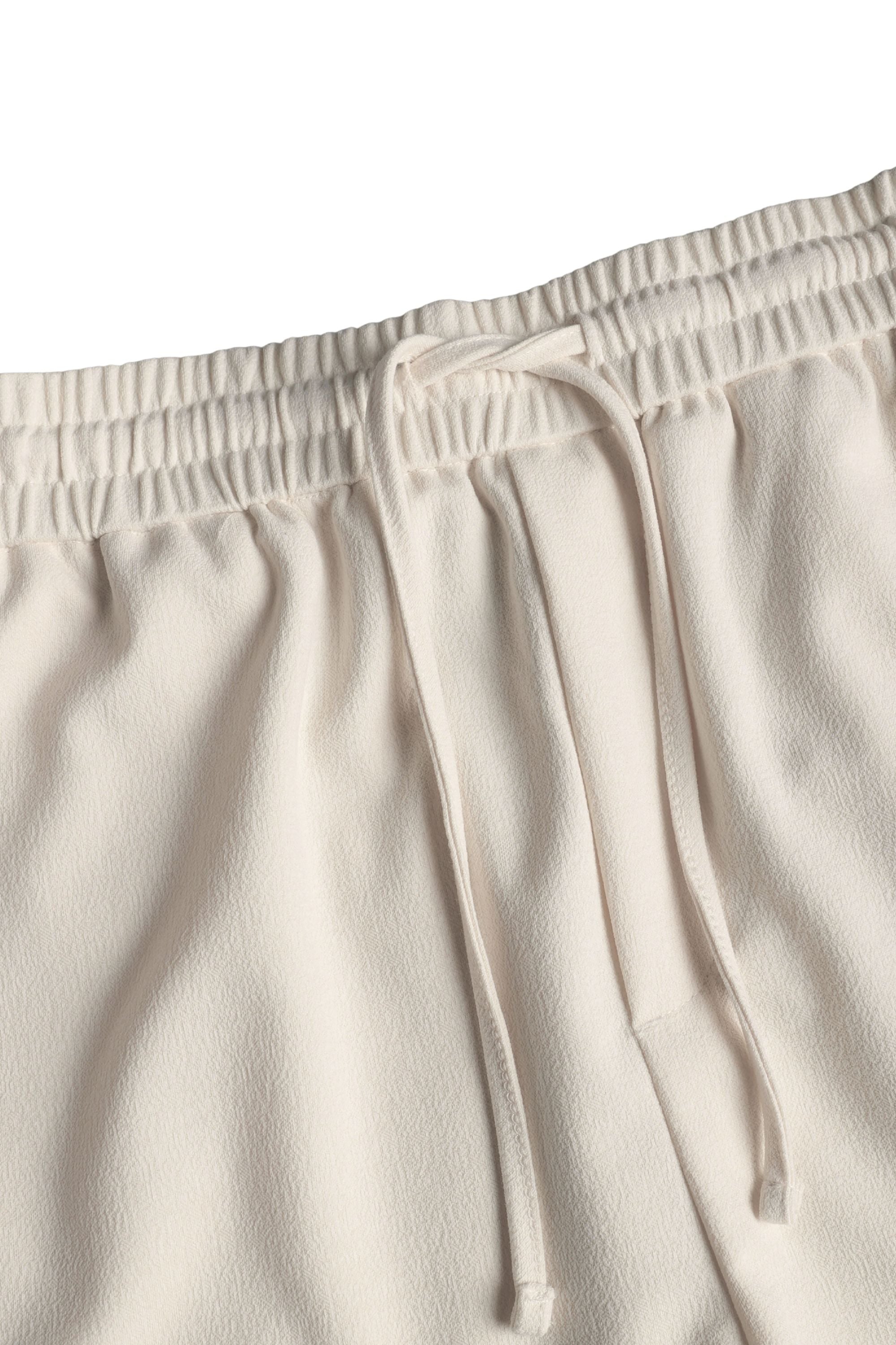 Tomas Elasticated Waist Short - Ecru