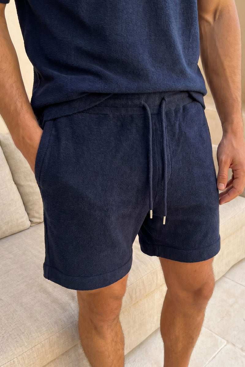 Miguel Boucle Short - Navy