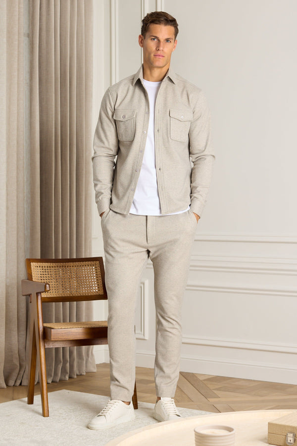 Elijah Overshirt - Oatmeal