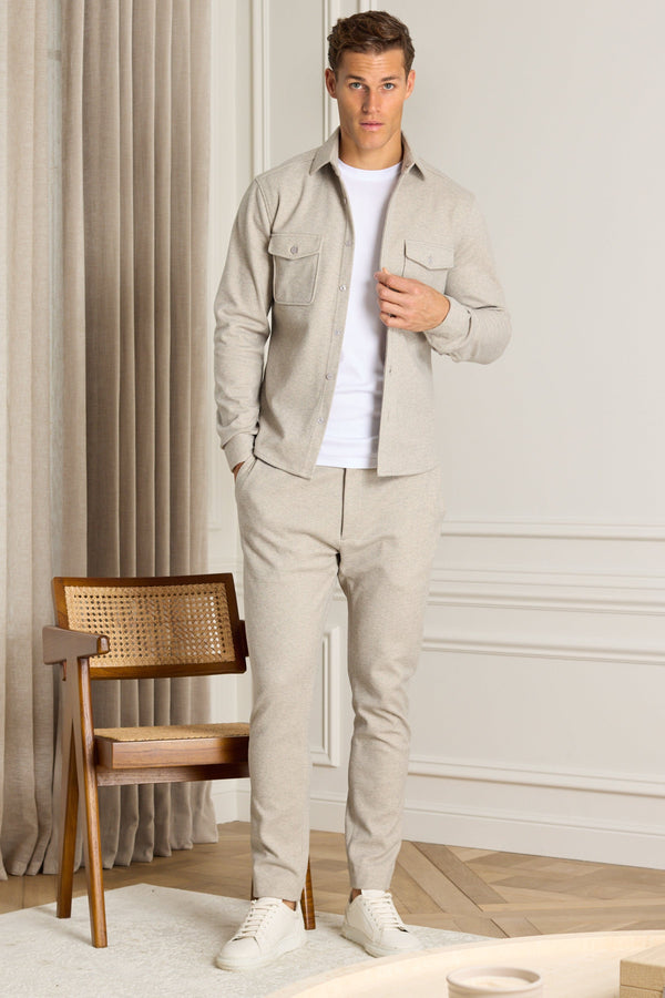 Elijah Overshirt - Oatmeal