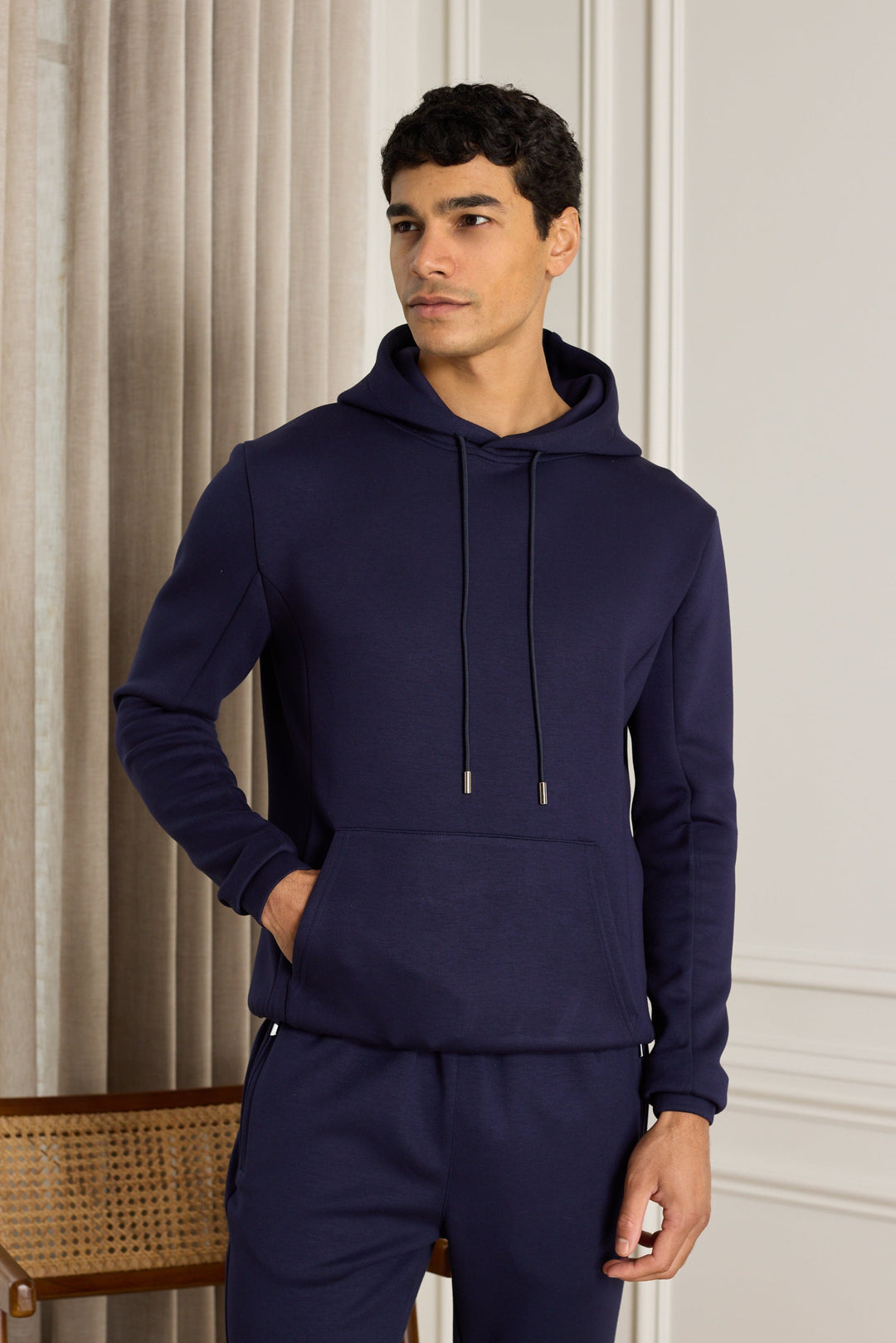 Luxe Hoodie - Navy