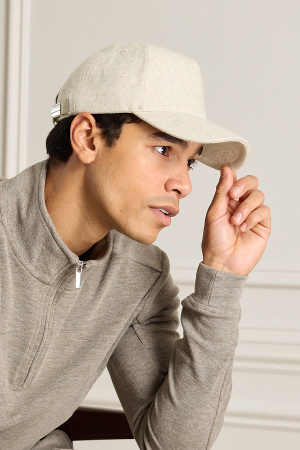 Wool Cap - Oatmeal