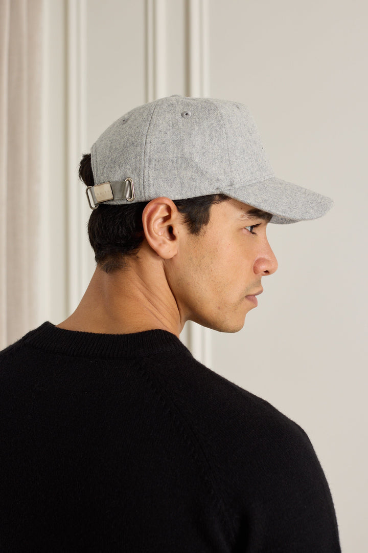 Wool Cap - Grey Marl