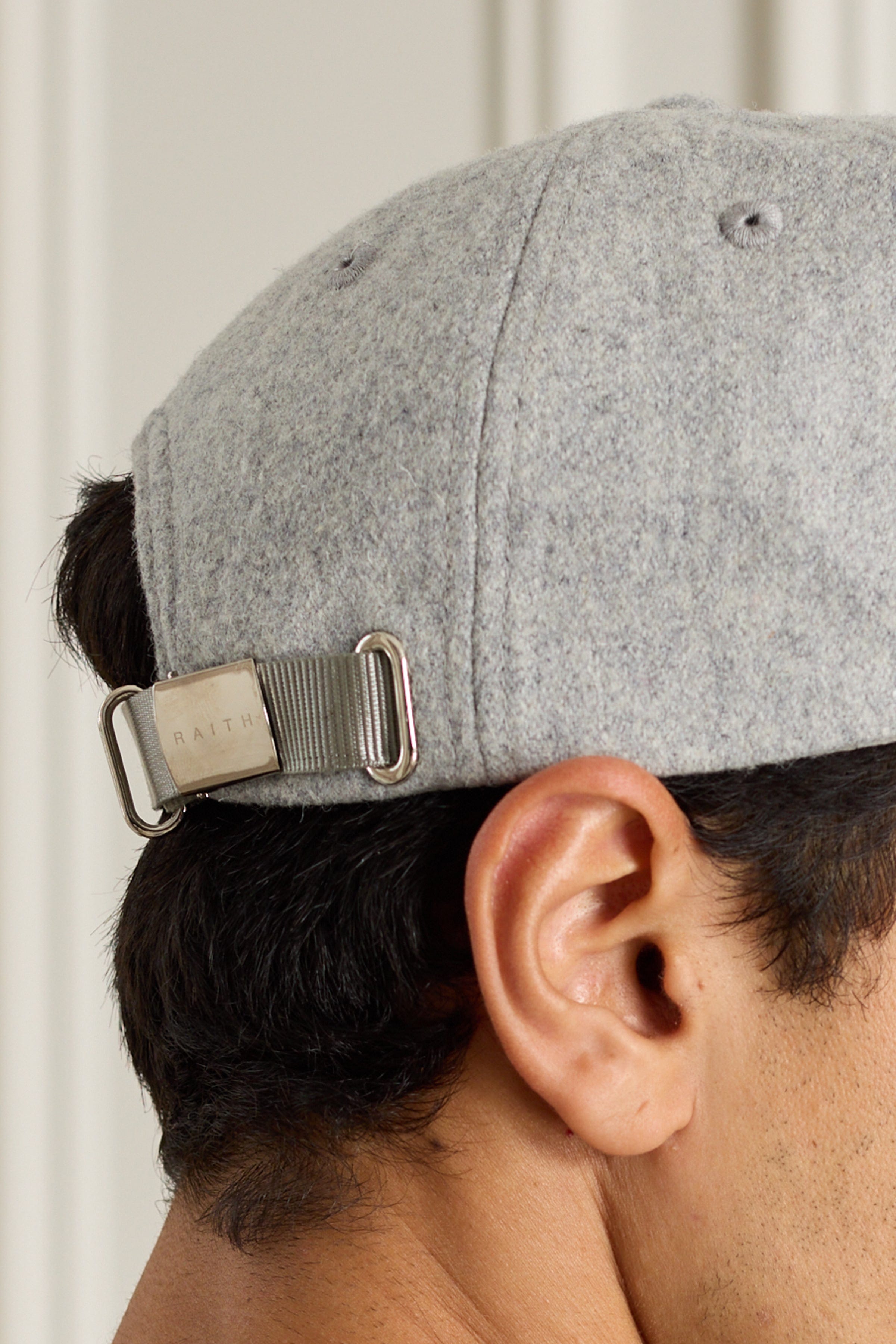 Wool Cap - Grey Marl