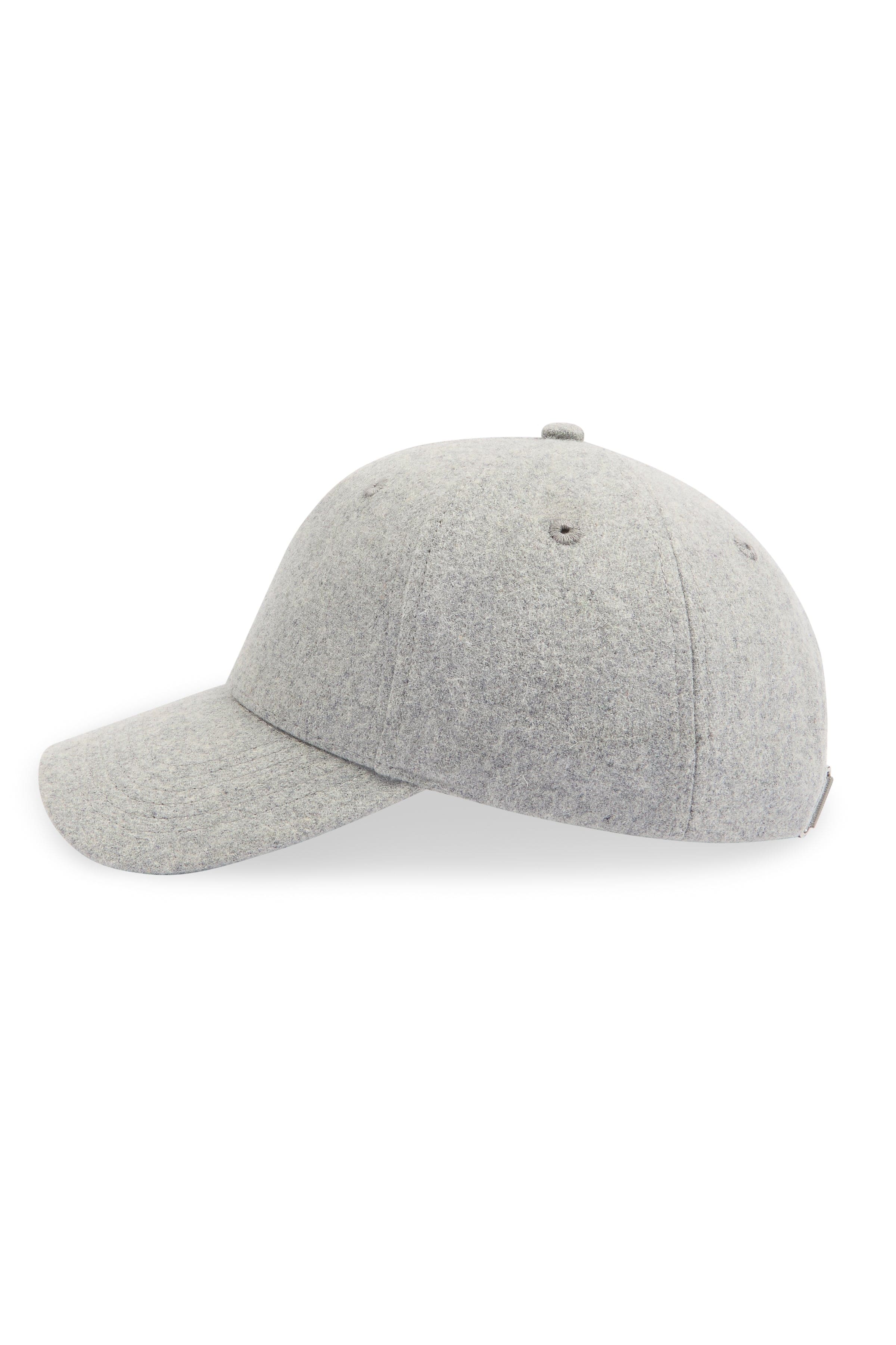 Wool Cap - Grey Marl