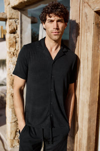 Roca Pleated Short - Stone